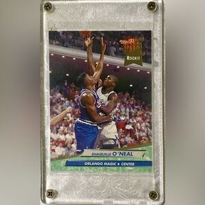 1992-93 Fleer Ultra Shaquille O’Neal Rookie Card #328 Orlando Magic